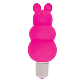 Excite Silicone Ripple Bullet Vibe- Pink