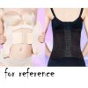 Summer Thin Lace Waist Corset Long Underbust Corset Waist Trainer Body Sculpting Wear, Black